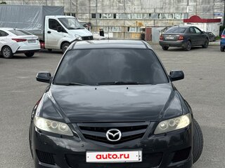 2006 Mazda 6 I (GG) Рестайлинг, чёрный, 710000 рублей, вид 2