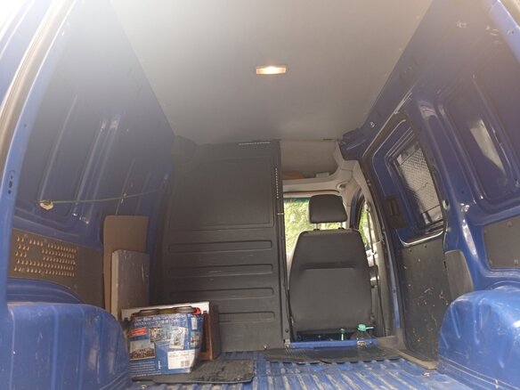 2011 Volkswagen Caddy, синий, 480000 рублей - вид 9