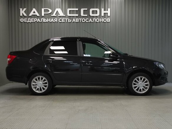 2022 Lada (ВАЗ) Granta I Рестайлинг, чёрный, 643000 рублей - вид 5