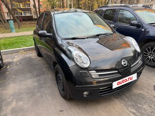 2008 Nissan Micra III (K12), чёрный, 575000 рублей, вид 2