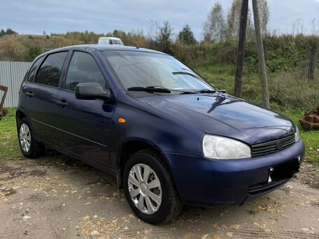 2012 Lada (ВАЗ) Kalina I, синий, 140000 рублей, вид 3