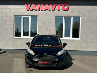 2016 Ford Fiesta Mk6 Рестайлинг, чёрный, 935000 рублей, вид 2