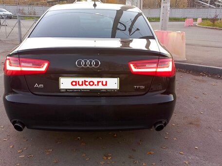 2012 Audi A6 IV (C7), чёрный, 1600000 рублей, вид 4