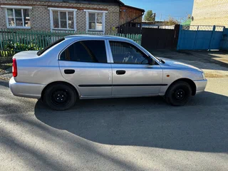 2007 Hyundai Accent ТагАЗ II, серебристый, 300000 рублей, вид 3