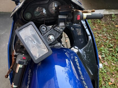 2005 Kawasaki ZZR 400, синий, 200000 рублей, вид 5