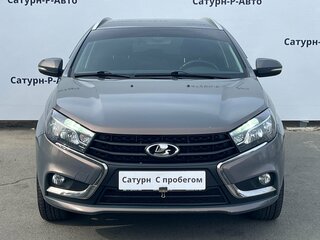 2018 Lada (ВАЗ) Vesta SW I, серый, 900000 рублей, вид 2