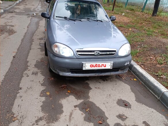 2007 ЗАЗ Sens, серебристый, 92000 рублей