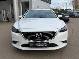 2016 Mazda 6 III (GJ) Рестайлинг, белый, 1730000 рублей, вид 3