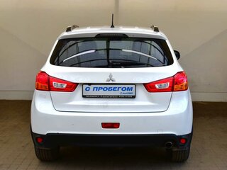 2014 Mitsubishi ASX I Рестайлинг, белый, 1200000 рублей, вид 3