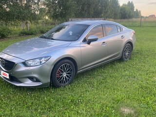 2012 Mazda 6 III (GJ), серебристый, 1200000 рублей, вид 4