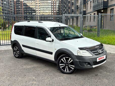 2020 Lada (ВАЗ) Largus Cross I, белый, 720000 рублей, вид 4