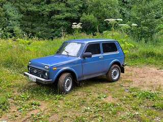 2007 Lada (ВАЗ) 2121 (4x4) I Рестайлинг, синий, 300000 рублей, вид 1