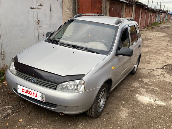 2010 Lada (ВАЗ) Kalina I, серебристый, 162000 рублей