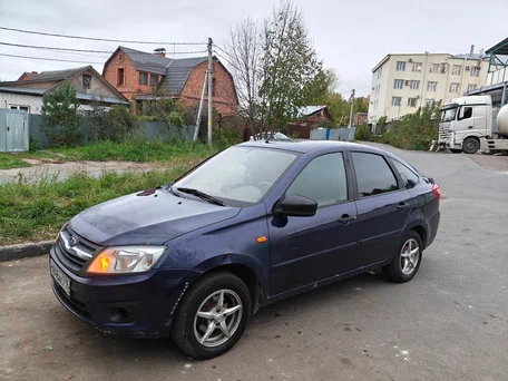 2015 Lada (ВАЗ) Granta I, синий, 330000 рублей, вид 1
