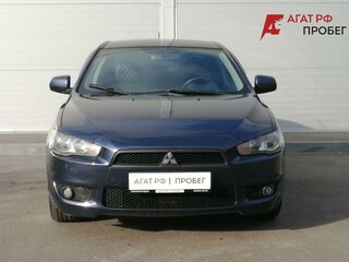 2008 Mitsubishi Lancer X, синий, 395500 рублей, вид 2