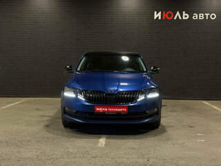 2019 Skoda Octavia III (A7) Рестайлинг, синий, 1900000 рублей, вид 2