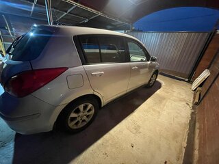 2008 Nissan Tiida I, серебристый, 380000 рублей, вид 3