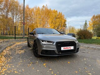 2015 Audi A7 I (4G) Рестайлинг, серый, 2400000 рублей, вид 2