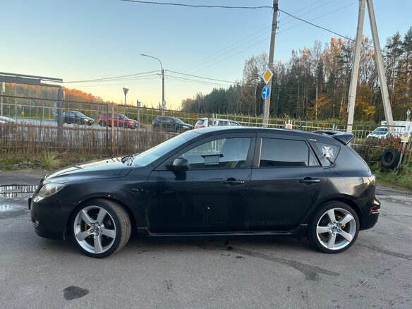 2007 Mazda 3 I (BK) Рестайлинг, чёрный, 500000 рублей - вид 6