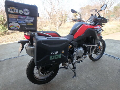 2018 BMW F 850 GS, красный, 1005000 рублей, вид 3