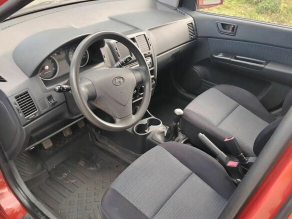 2008 Hyundai Getz I Рестайлинг, красный - вид 9