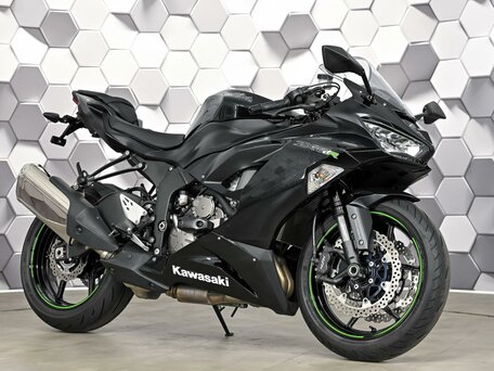 2019 Kawasaki ZX-6 Ninja, чёрный, 1177000 рублей, вид 1