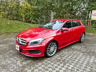 2014 Mercedes-Benz A-Класс 180 III (W176), красный, 1550000 рублей, вид 3