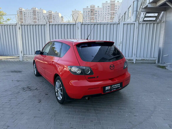 2008 Mazda 3 I (BK) Рестайлинг, красный, 545000 рублей - вид 5