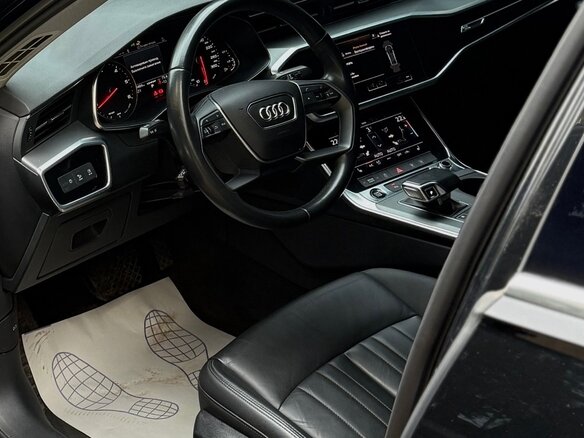 2021 Audi A6 40 TDI V (C8), чёрный, 2750000 рублей - вид 7