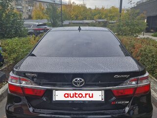 2017 Toyota Camry VII (XV50) Рестайлинг 2, чёрный, 2150000 рублей, вид 3