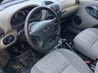 2006 Lada (ВАЗ) Kalina I, серебристый, 130000 рублей, вид 4