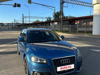 2008 Audi A3 II (8P) Рестайлинг 2, синий, 580000 рублей, вид 4