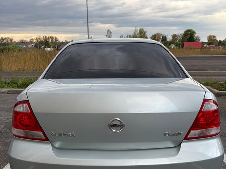 2007 Nissan Almera Classic I, серебристый, 450000 рублей, вид 3