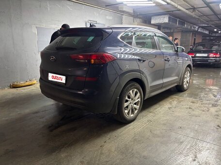 2019 Hyundai Tucson III Рестайлинг, синий, 1890000 рублей, вид 5