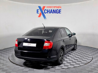 2014 Skoda Rapid I, чёрный, 547000 рублей, вид 4