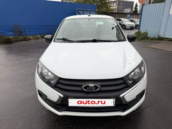 2021 Lada (ВАЗ) Granta I Рестайлинг, белый, 399000 рублей - вид 2