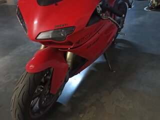 2012 Ducati 848, красный, 700000 рублей, вид 4