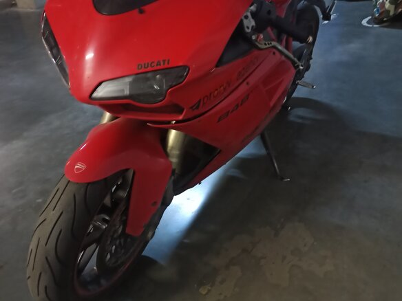 2012 Ducati 848, красный, 700000 рублей - вид 3