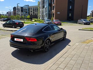2012 Audi A7 I (4G), чёрный, 1850000 рублей, вид 4