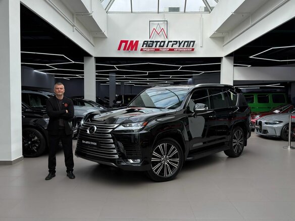 2026 Lexus LX 600 IV, чёрный, 21490000 рублей