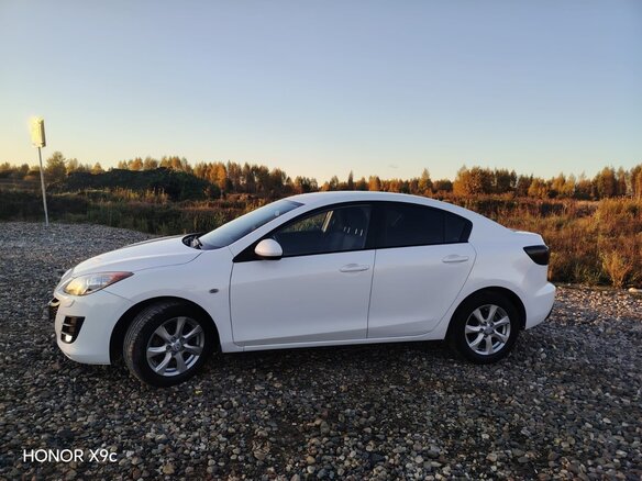 2010 Mazda 3 II (BL), белый, 950000 рублей - вид 6