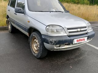 2005 Chevrolet Niva I, серебристый, 150000 рублей, вид 4