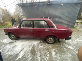 2003 Lada (ВАЗ) 2107, пурпурный, 85000 рублей, вид 4