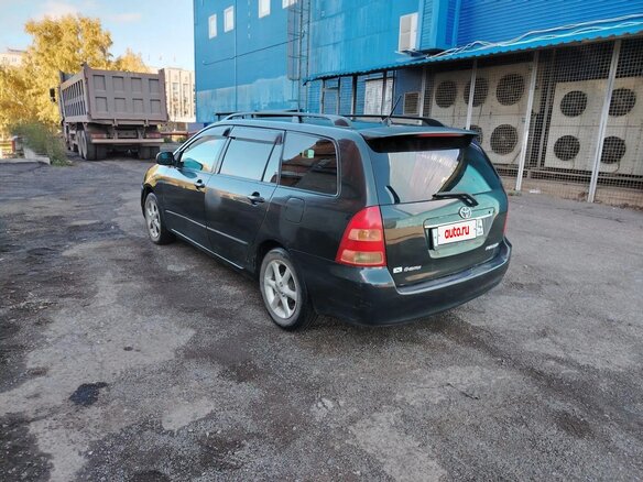 2003 Toyota Corolla Fielder IX (E120, E130), чёрный, 425000 рублей - вид 5