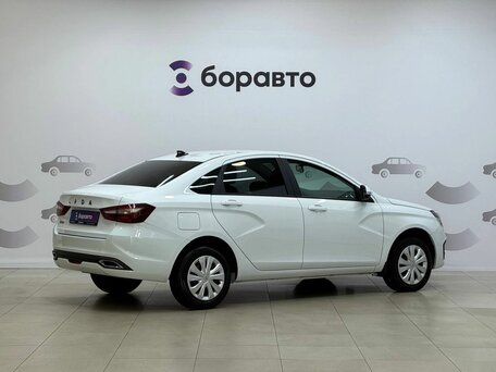 2023 Lada (ВАЗ) Vesta I Рестайлинг (NG), белый, 1205000 рублей, вид 4