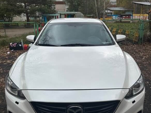 2013 Mazda 6 III (GJ), белый, 1090000 рублей - вид 1