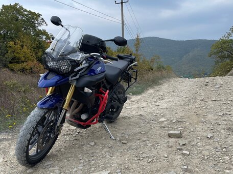 2014 Triumph Tiger 800, синий, 765000 рублей, вид 2