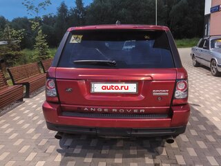 2007 Land Rover Range Rover Sport Supercharged I, красный, 850000 рублей, вид 2