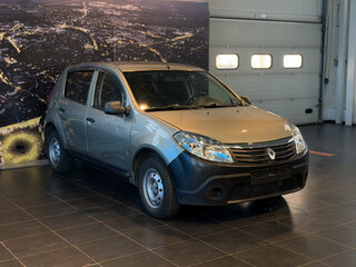 2011 Renault Sandero I, бежевый, 460000 рублей, вид 1