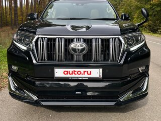 2019 Toyota Land Cruiser Prado 150 Series Рестайлинг 2, чёрный, 4500000 рублей, вид 4